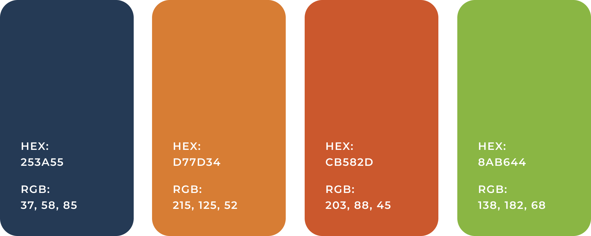 Innovation Orange color codes