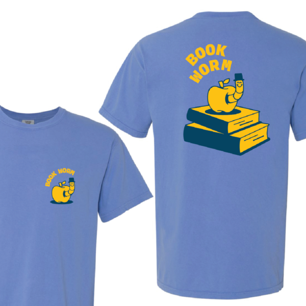 Library Fundraiser Book Worm Merch Kit